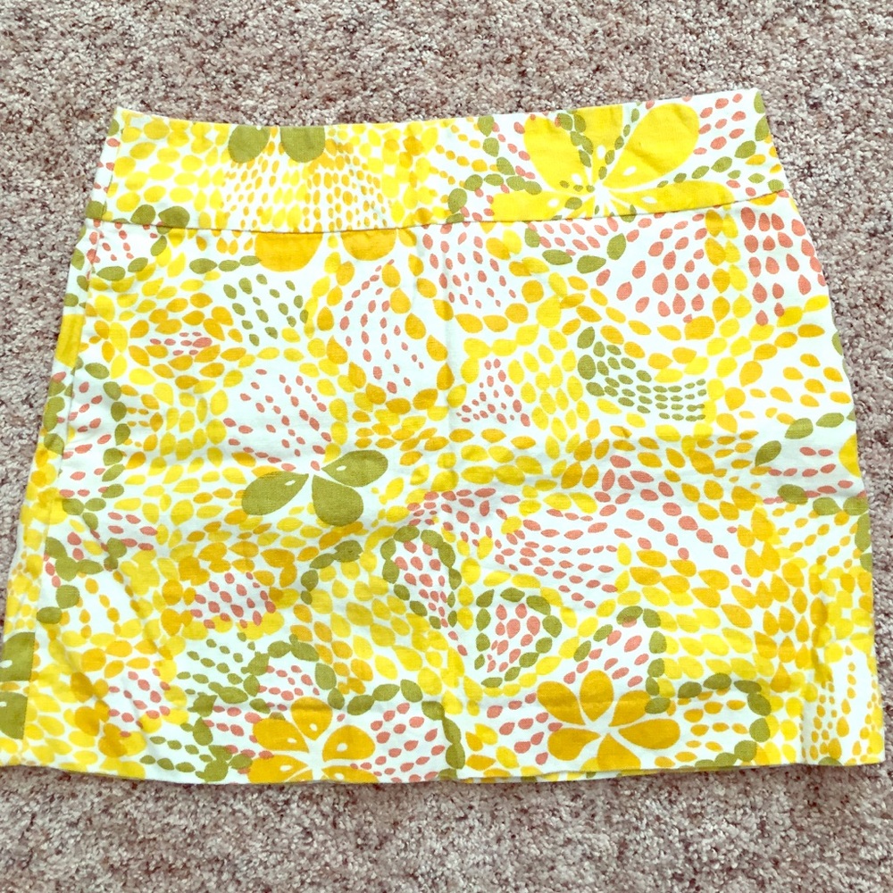 JCrew size 8 linen skirt - like new!